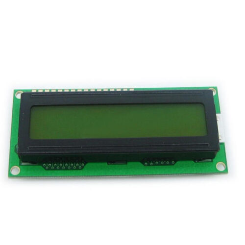 1602 LCD Character Display Module with Yellow Backlight (16x02) - Image 4