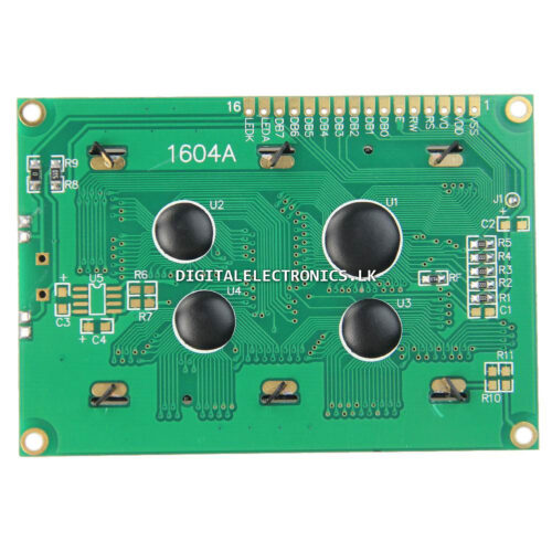 1604 16x4 Character LCD Display Module with Blue Backlight - Image 2