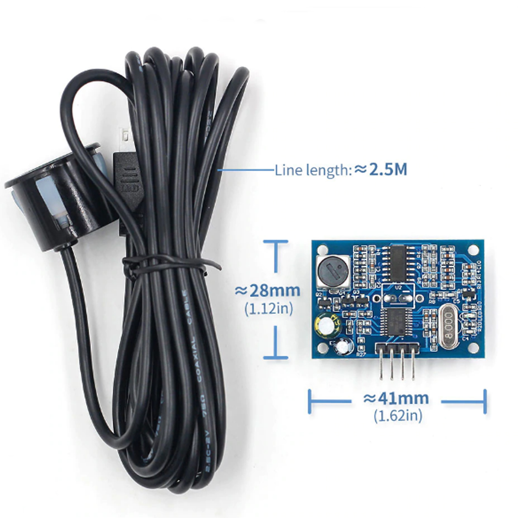 JSN-SR04T Waterproof Ultrasonic Sensor – Wholesale | Digitalelectronics.lk
