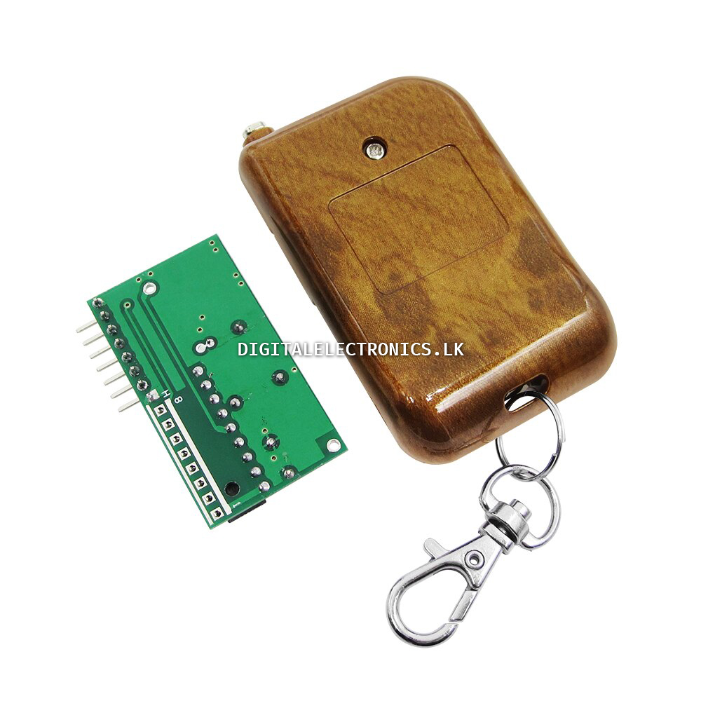 4-Channel 433MHz Wireless RF Remote Controller (with receiver) - Image 2