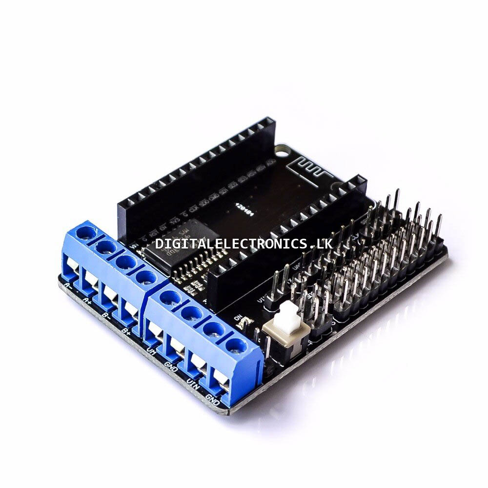 ESP8266 (NodeMCU) WiFi Expansion Board with L293D Motor Driver - Image 2
