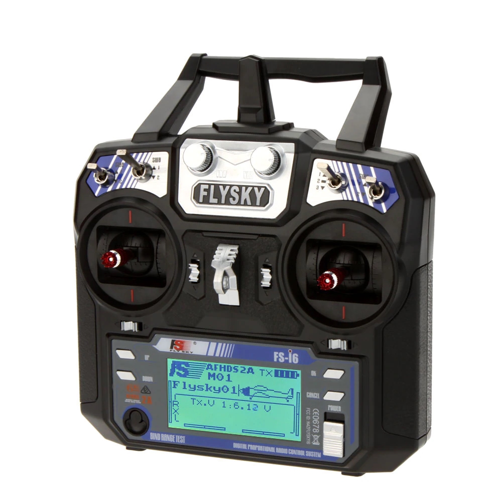 FlySky FS-i6 2.4G 6CH AFHDS RC Transmitter With FS-iA6 / IA6B Receiver - Image 11