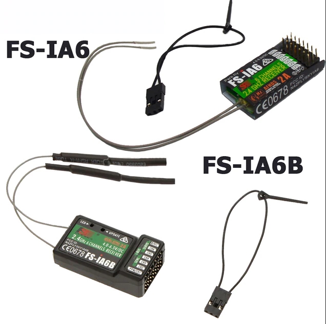 FlySky FS-i6 2.4G 6CH AFHDS RC Transmitter With FS-iA6 / IA6B Receiver - Image 12