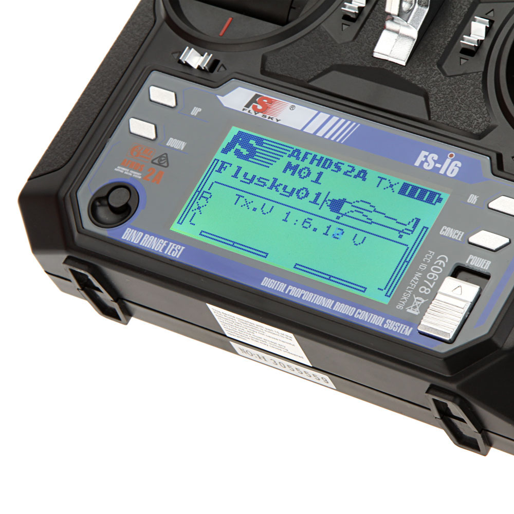 FlySky FS-i6 2.4G 6CH AFHDS RC Transmitter With FS-iA6 / IA6B Receiver - Image 14