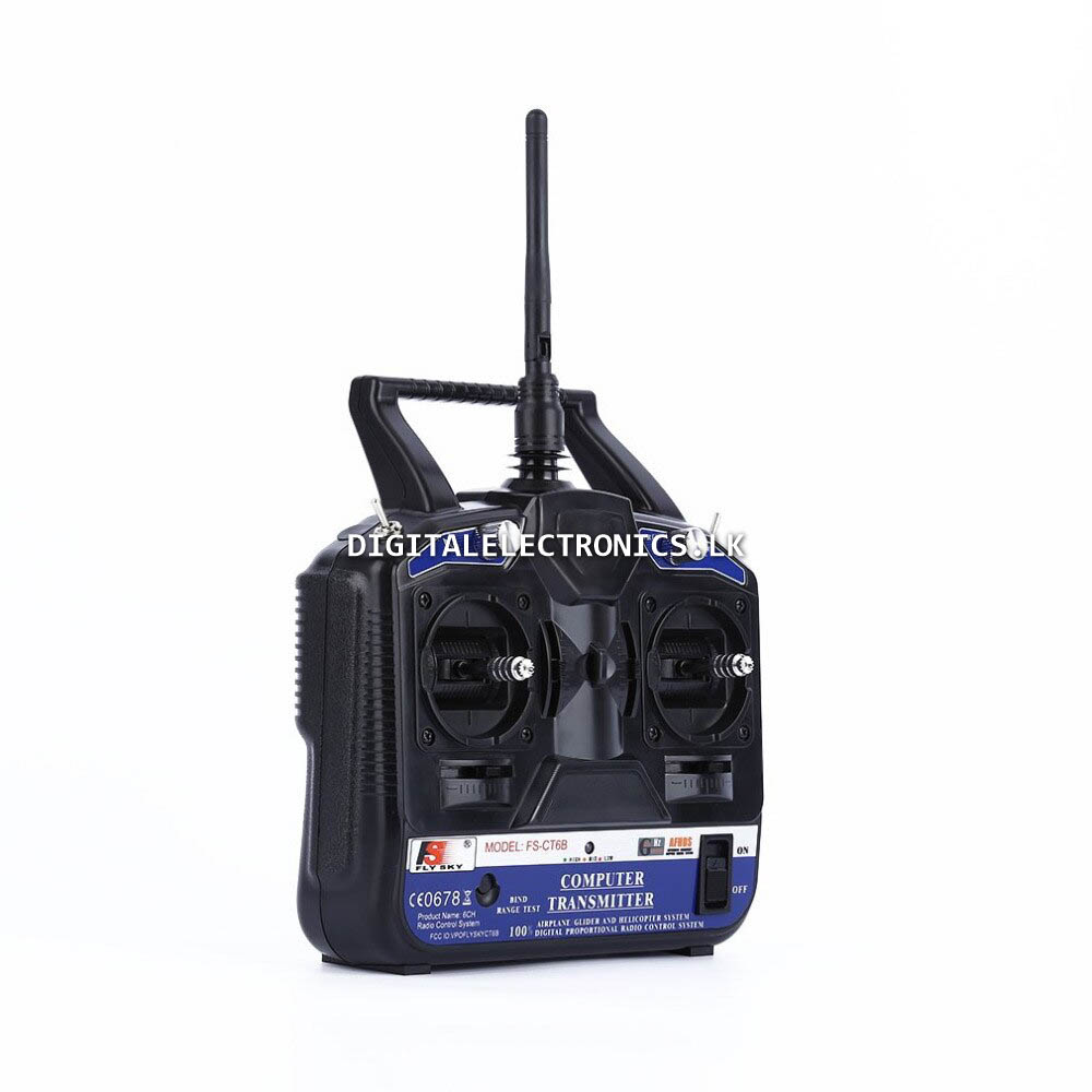 FlySky FS-CT6B 2.4G 6CH RC Transmitter With 6CH Receiver - Image 13