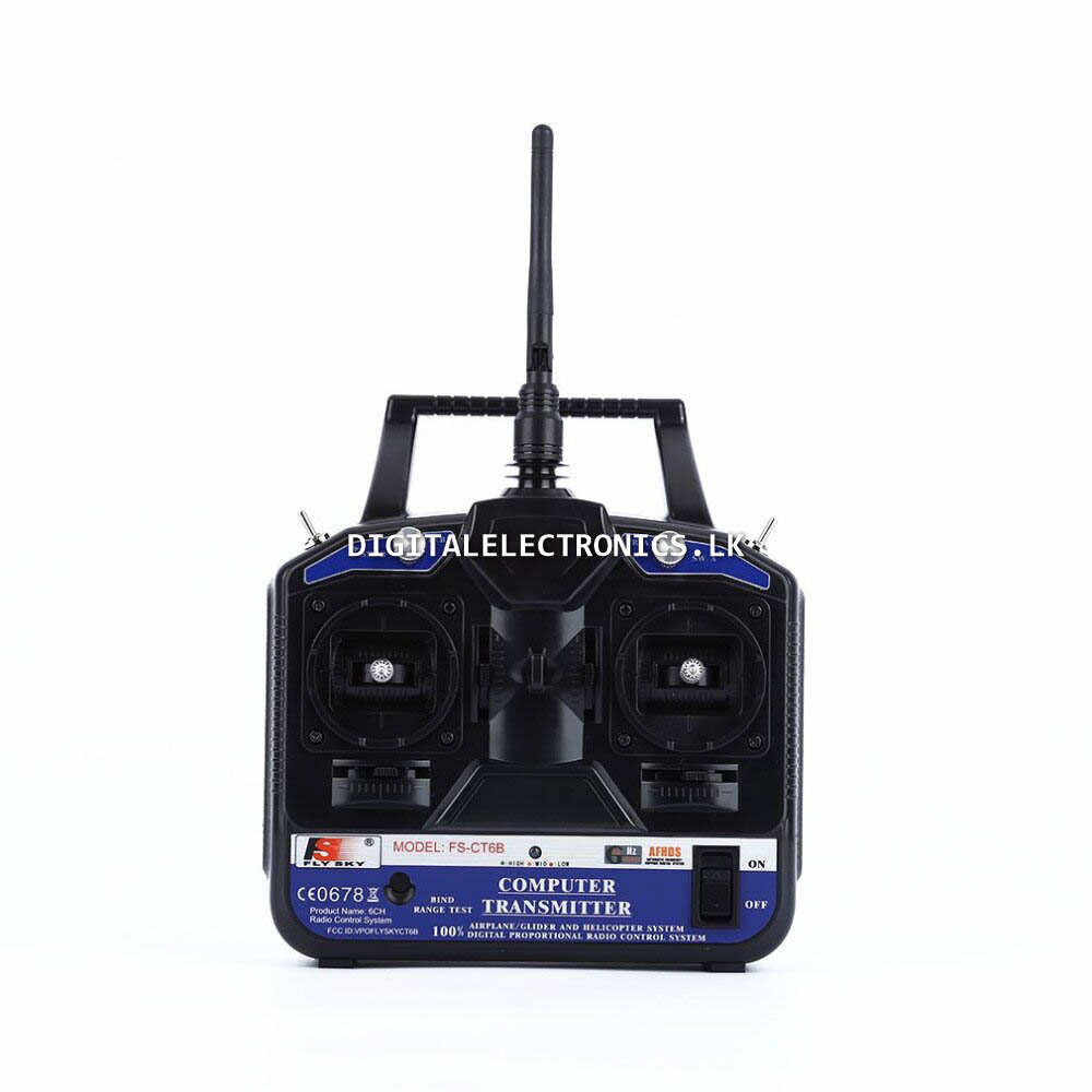 FlySky FS-CT6B 2.4G 6CH RC Transmitter With 6CH Receiver - Image 14