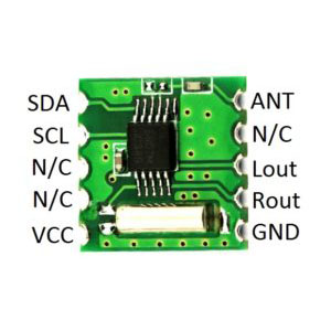 RDA5807M FM Stereo Radio Module - Image 2