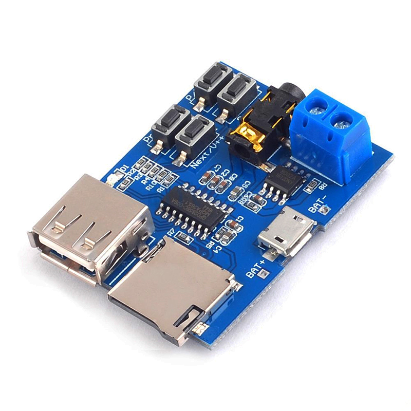 SD Card Reader with MP3 Amp Module