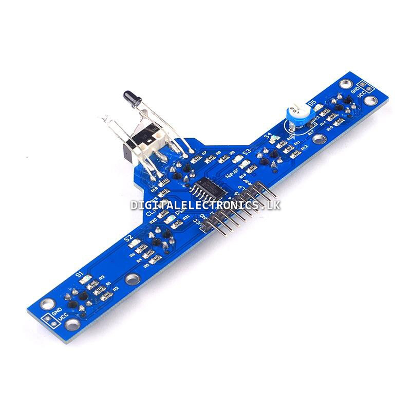 5 Way IR Sensor Array with Obstacle and Bump Sensor – Wholesale ...
