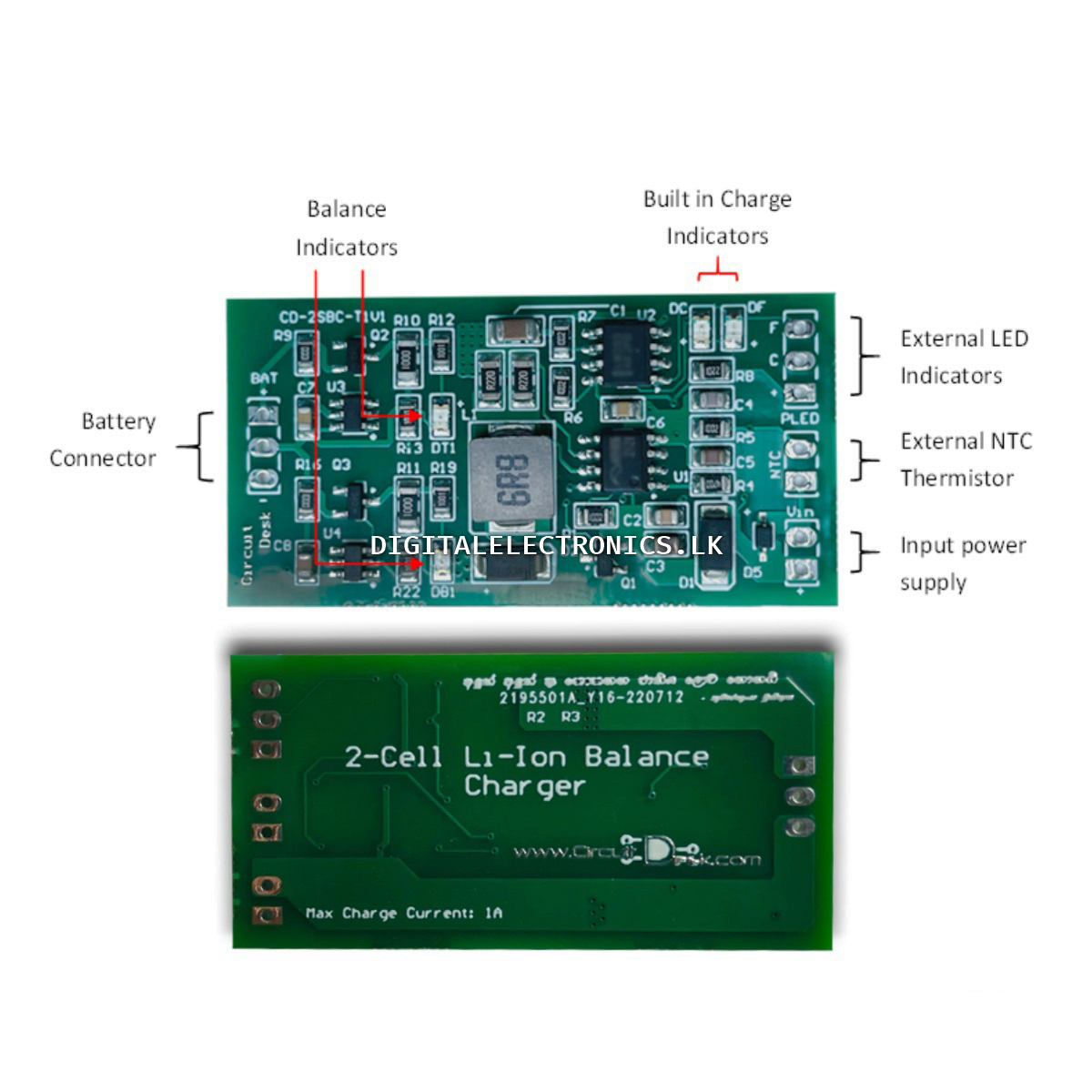 2 Cell Li-ion Balance Charger - Image 2